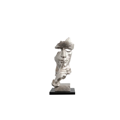 LA Furniture Whisper Modern Silver Sculpture VGTHSZ-1036 Contemporary Style by Vig Furnitrue Number 17683 Catch Home Goods