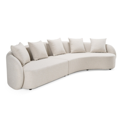 LA Furniture Tabarca Outdoor Beige Fabric Sectional Sofa VGVK-F0172-R-2UL-BGE Contemporary Style by Vig Furnitrue Number 83128 Catch Home Goods