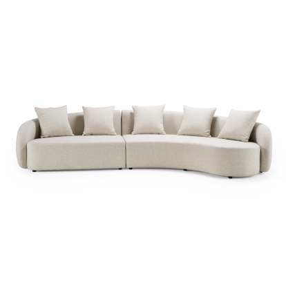 LA Furniture Tabarca Outdoor Beige Fabric Sectional Sofa VGVK-F0172-R-2UL-BGE Contemporary Style by Vig Furnitrue Number 83128 Catch Home Goods
