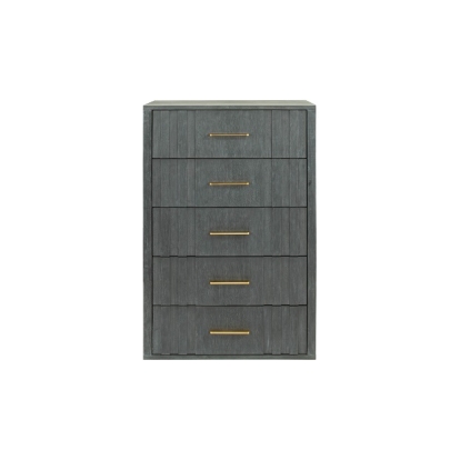 LA Furniture Manchester- Contemporary Dark Grey Chest VGWD-HLF2-TB5DRA Contemporary Style by Vig Furnitrue Number 79784 Catch Home Goods