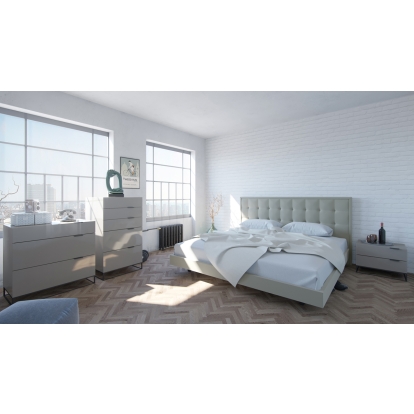 LA Furniture Eastern King Hera Modern Grey Bedroom Set VGCNHERA-SET-EK Contemporary Style by Vig Furnitrue Number 72819 Catch Home Goods
