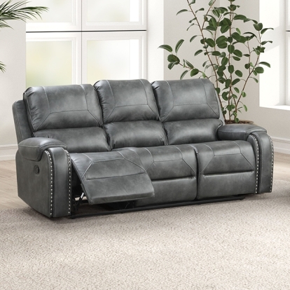 Furniture Of America Tepic Transitional Gray Sofa Model TM6012GY-SF