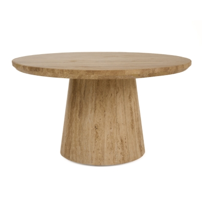 LA Furniture Velma Modern Travertine Marble Coffee Table VGBR-SBA-8542CT-BE Contemporary Style by Vig Furnitrue Number 82010 Catch Home Goods