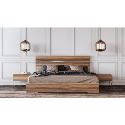 LA Furniture Lorenzo Italian Modern Light Oak Bedroom Set VGACLORENZO-SET Contemporary Style by Vig Furnitrue Number 74480|74331 Catch Home Goods