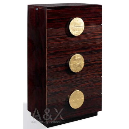 LA Furniture Tuscany Ebony Chest VGUNAW549-70 Contemporary Style by Vig Furnitrue Number 12931 Catch Home Goods