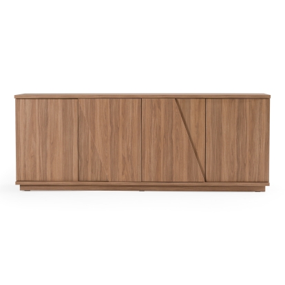 LA Furniture Victoria Italian Modern Walnut Caracalla Buffet VGAC-VICTORIA-BUF Contemporary Style by Vig Furnitrue Number 81132 Catch Home Goods