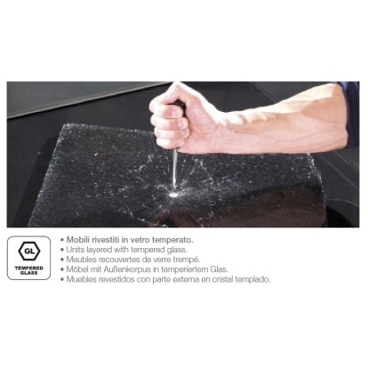 LA Furniture MO-USA3 Modena Modern Black TV Entertainment System Made In Italy VGMUMO-USA3-NE Contemporary Style by Vig Furnitrue Number 15816|15817|15818|15823 Catch Home Goods