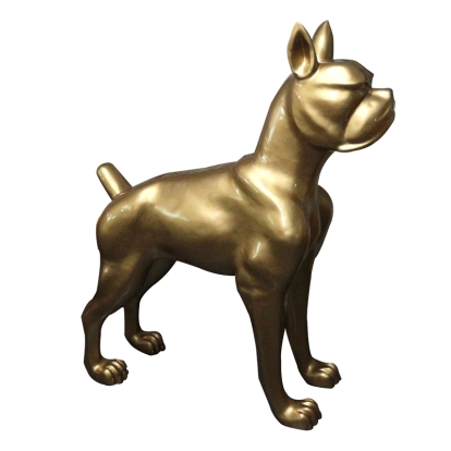 LA Furniture Large Gold Dog Sculpture VGTHVT-180101-GLD Contemporary Style by Vig Furnitrue Number DISCONTINUED Catch Home Goods