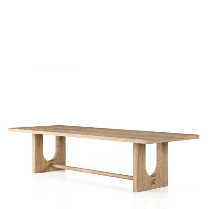 LA Furniture Walz Modern Natural Oak Rectangular Dining Table VGME-WALZ-DT Contemporary Style by Vig Furnitrue Number 82772 Catch Home Goods