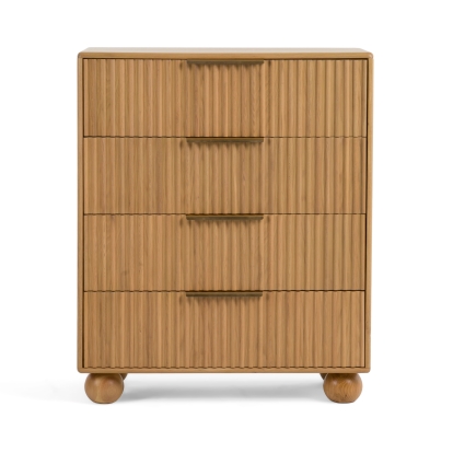 LA Furniture Winters Modern Natural Oak Chest VGWD-EMI-TB04-CH Contemporary Style by Vig Furnitrue Number 81077 Catch Home Goods
