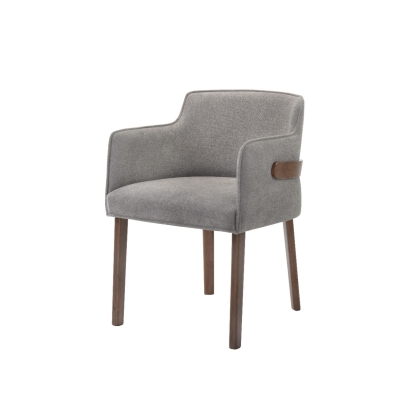 LA Furniture Jordan Modern Walnut & Grey Dining Set VGMAJORDAN-SET-2 Contemporary Style by Vig Furnitrue Number 74186 Catch Home Goods