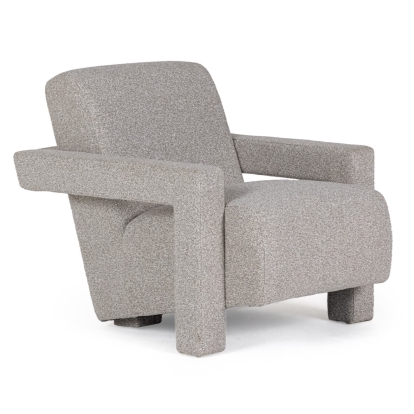 LA Furniture Wylie Modern Light Grey-Beige Fabric Accent Chair VGMY-2543-2-GRY-42 Contemporary Style by Vig Furnitrue Number 81795 Catch Home Goods