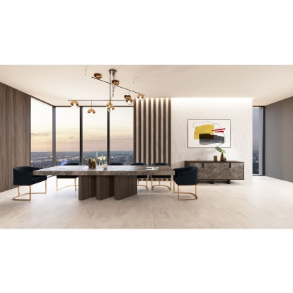 LA Furniture Yukon Modern Black & Antique Brass Dining Chair VGVCB8362-BC-DC Contemporary Style by Vig Furnitrue Number 77621 Catch Home Goods